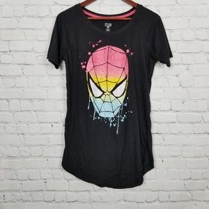 Womens Spiderman Tunic Shirt